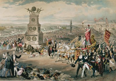 Anniversary of the Universal Democratic and Social Republic, 1848 by French School